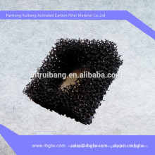 supply honeycomb type filter material activated carbon sponge filter mesh